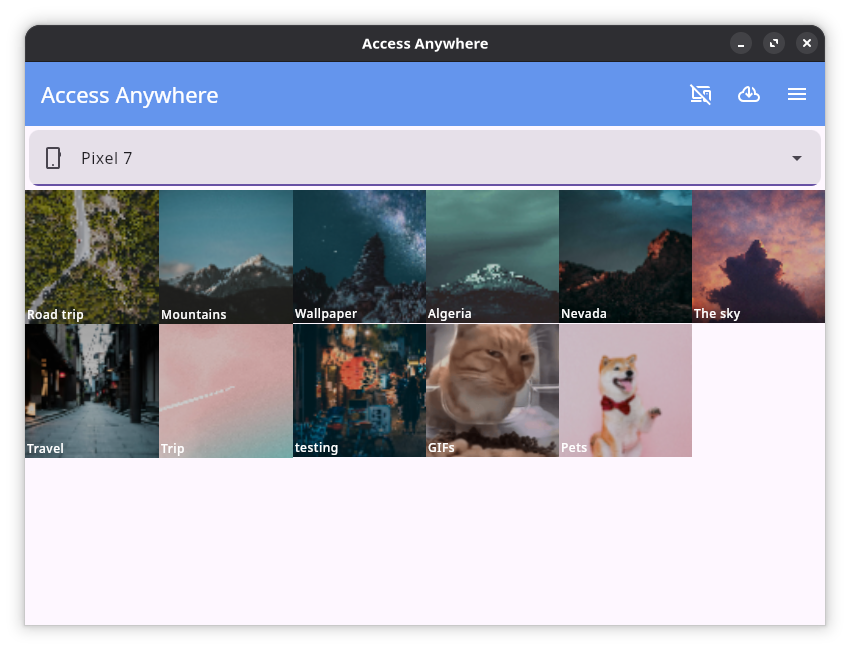 desktop app screenshot